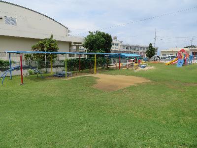 （南保育所）園庭