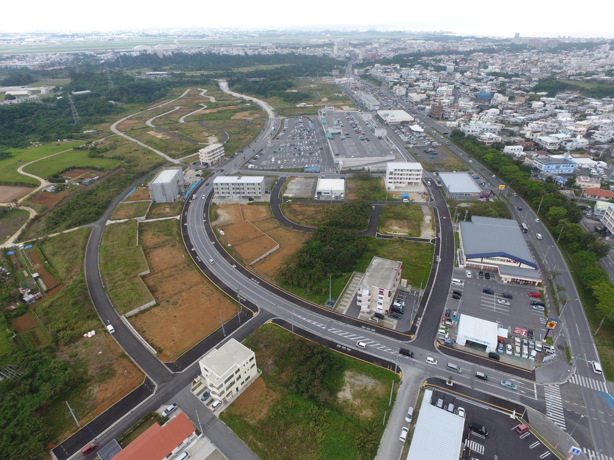 地区計画が定められている大湾東地区