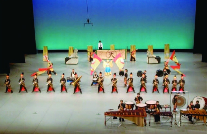 渡慶次小学校マーチングバンド
